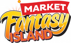 fantasy island and market logo